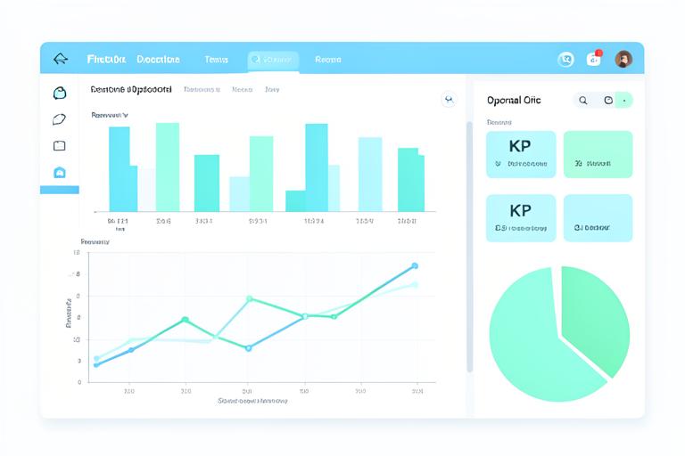 Ilustração do recurso Dashboard Financeiro e Operacional do OdonSoft